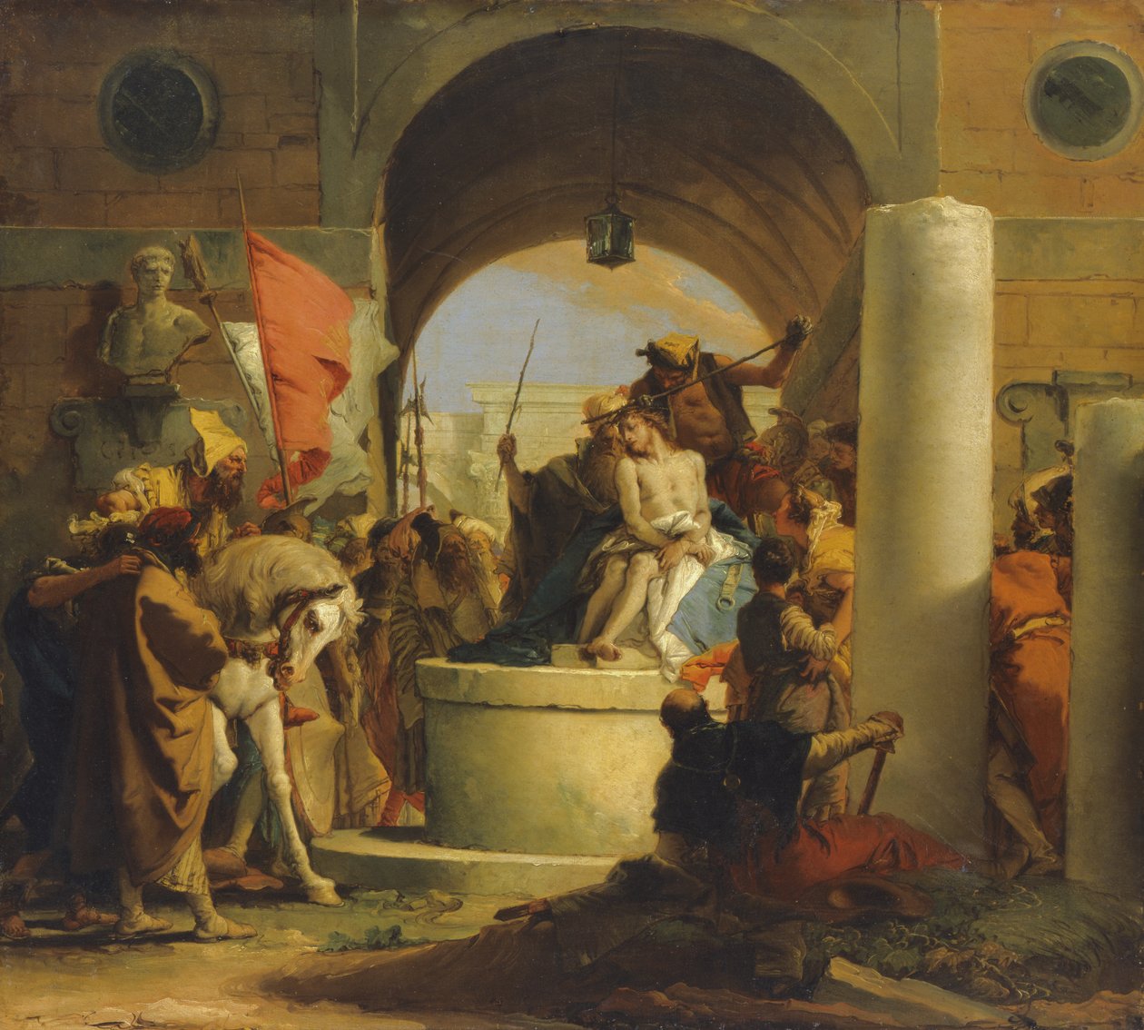Orjantappurakruunu tekijältä Giovanni Battista Tiepolo