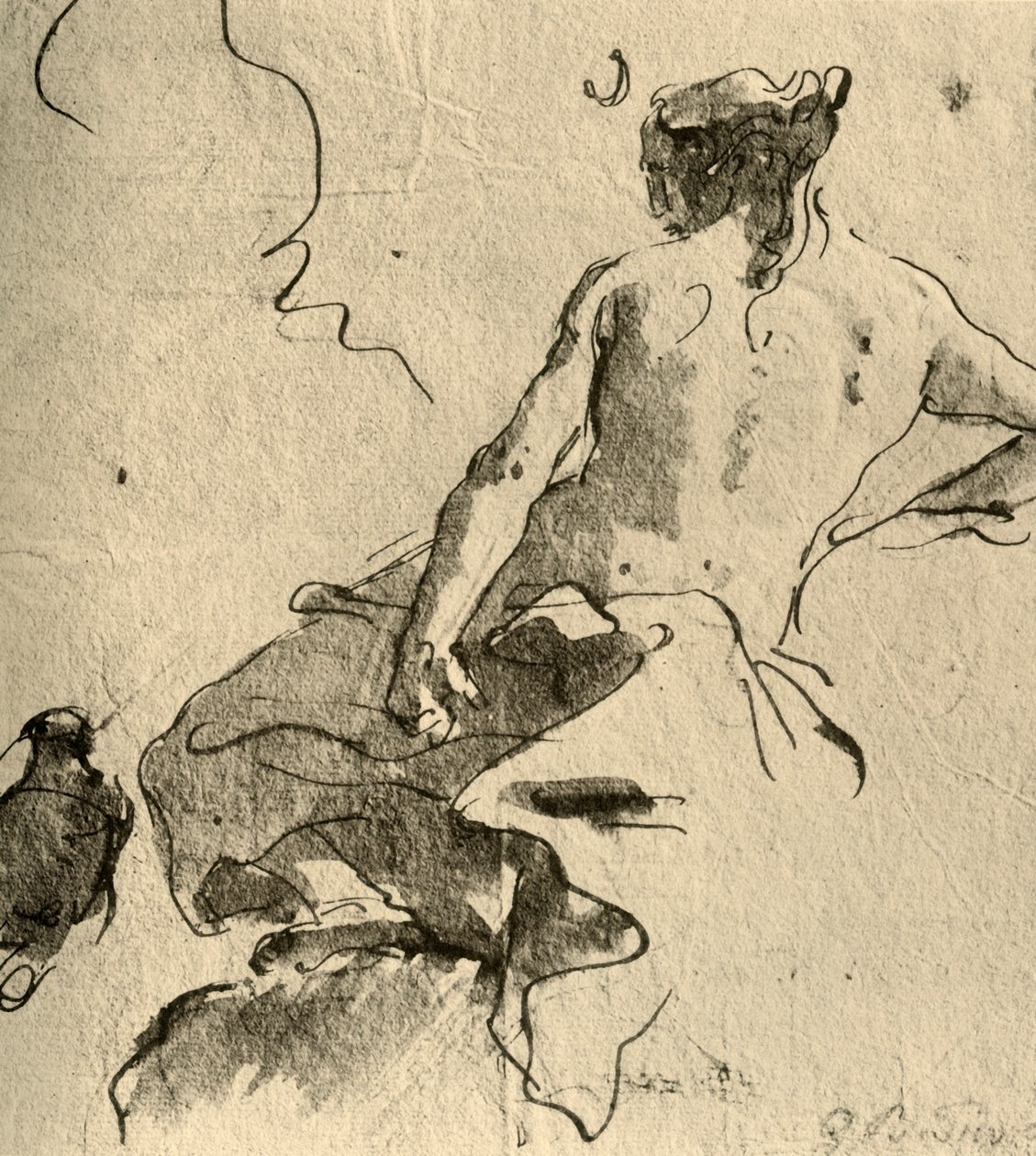 Diana, 1757, 1928 tekijältä Giovanni Battista Tiepolo