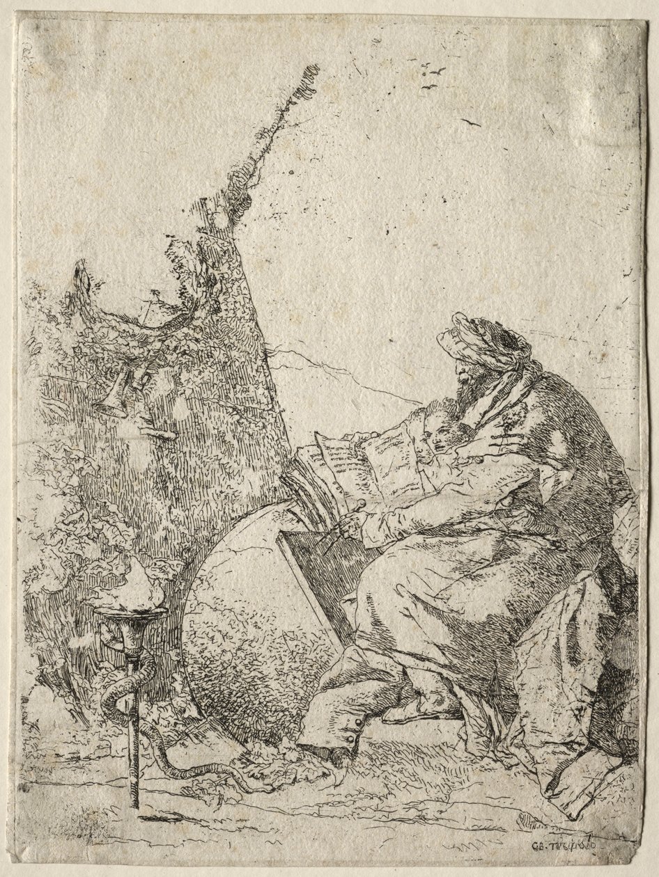 Fantasioita: Filosofi. tekijältä Giovanni Battista Tiepolo