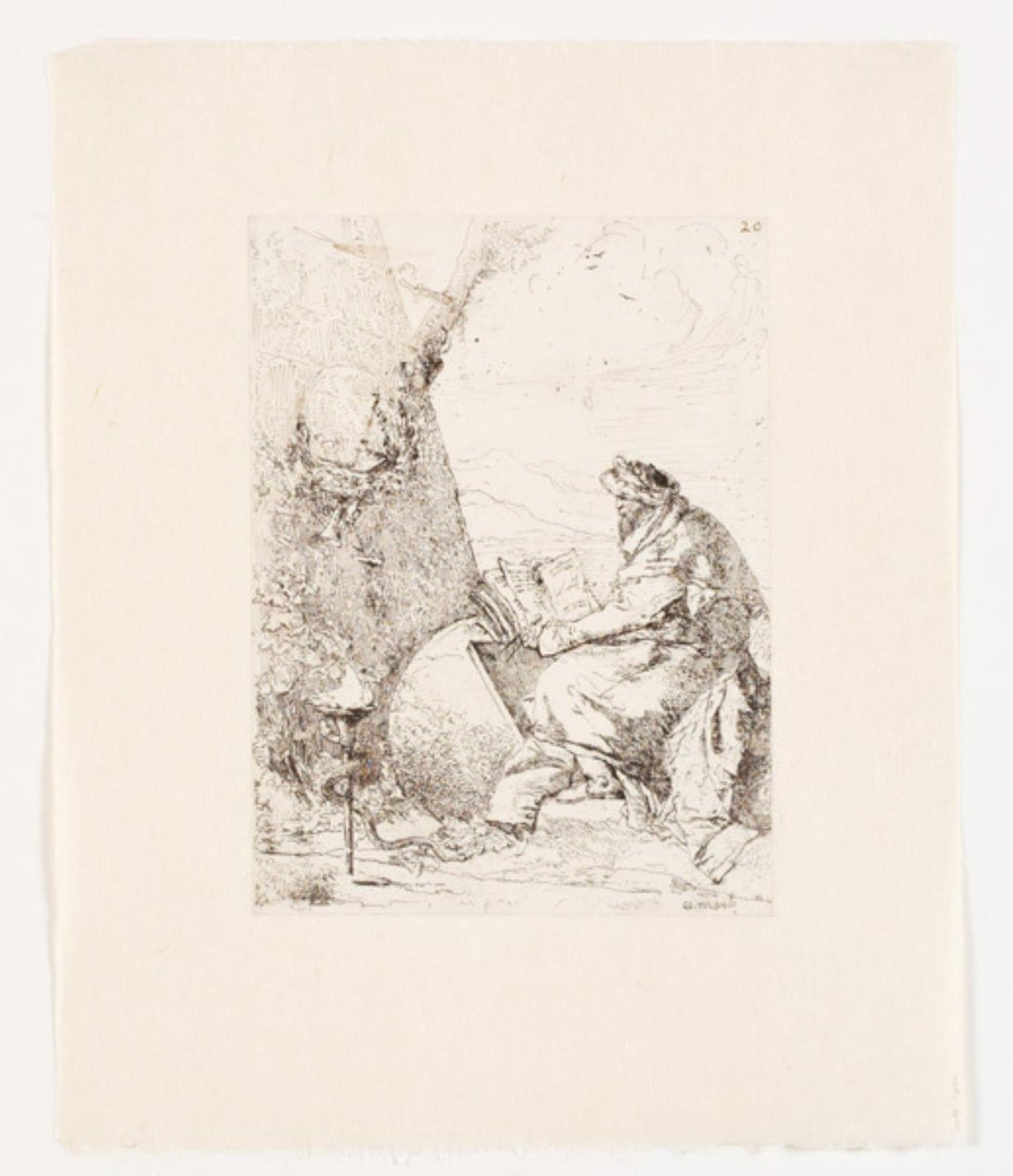 Filosofi tekijältä Giovanni Battista Tiepolo