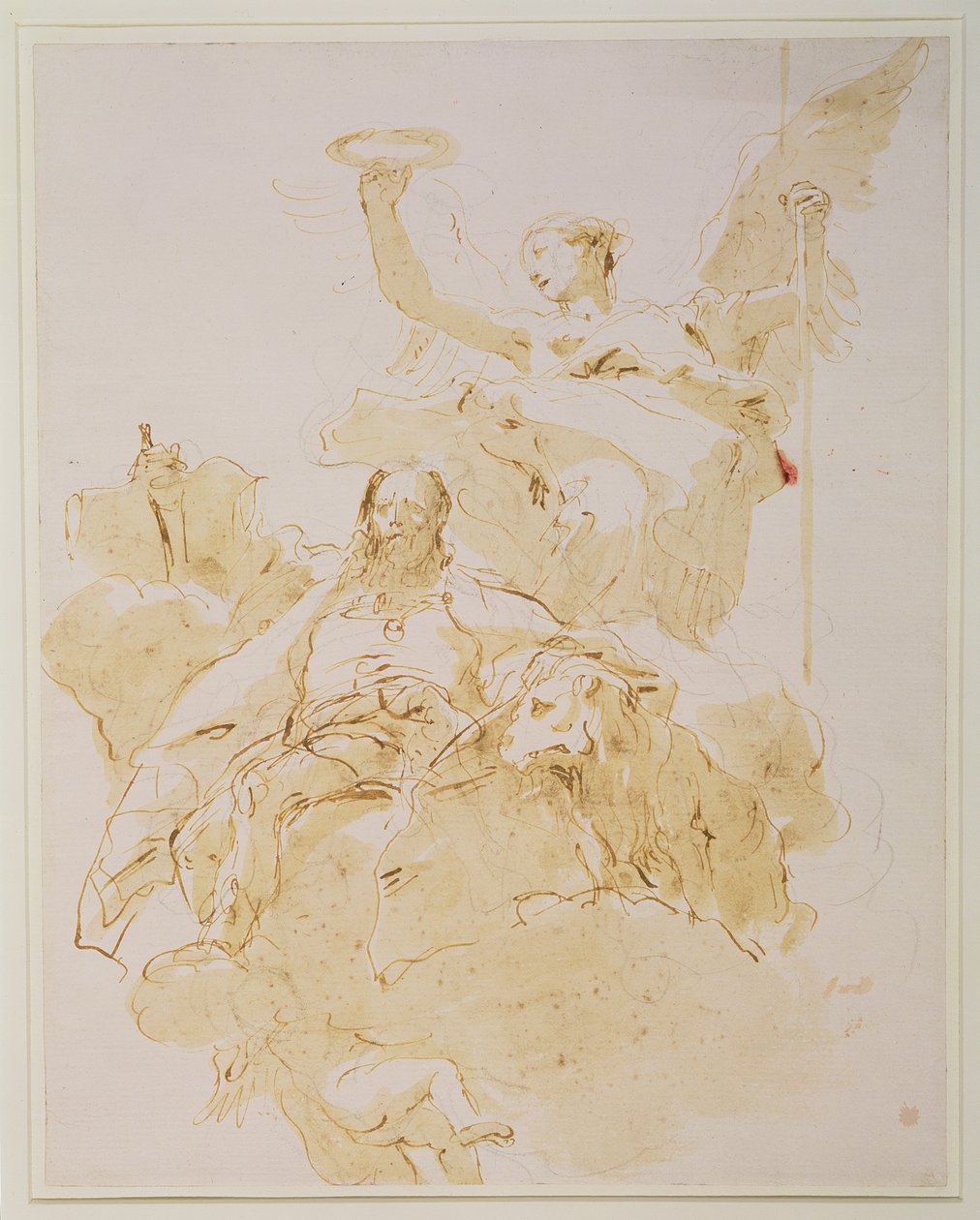 Huonekalut ja erilaiset esineet 1100- ja 1300-luvuilta tekijältä Giovanni Battista Tiepolo