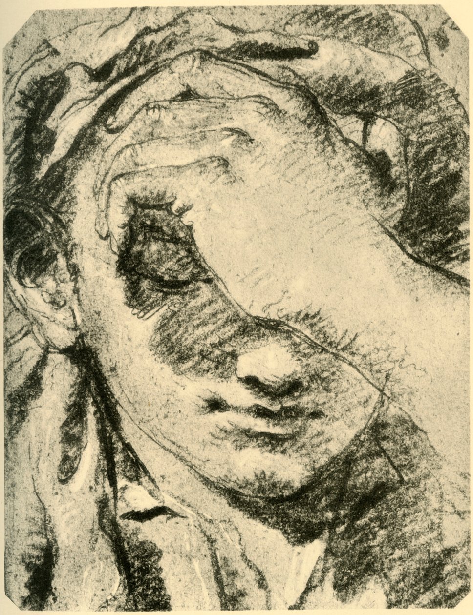 Nuoren naisen johtaja, 1700-luvun puoliväli, 1928 tekijältä Giovanni Battista Tiepolo