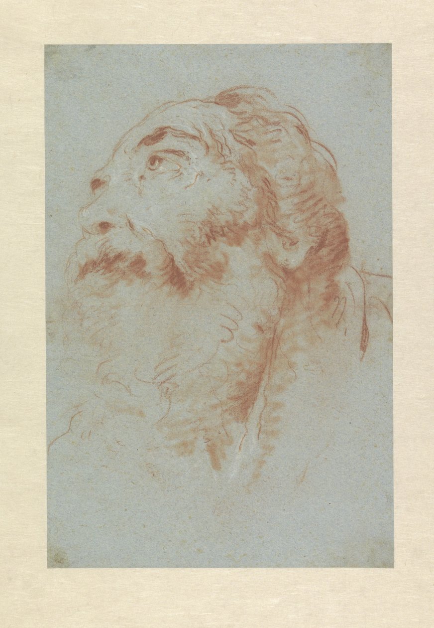 Vanhan miehen pää tekijältä Giovanni Battista Tiepolo