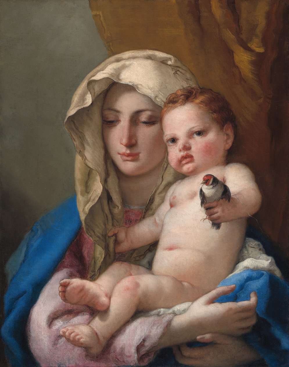 Kultasipselin Madonna tekijältä Giovanni Battista Tiepolo