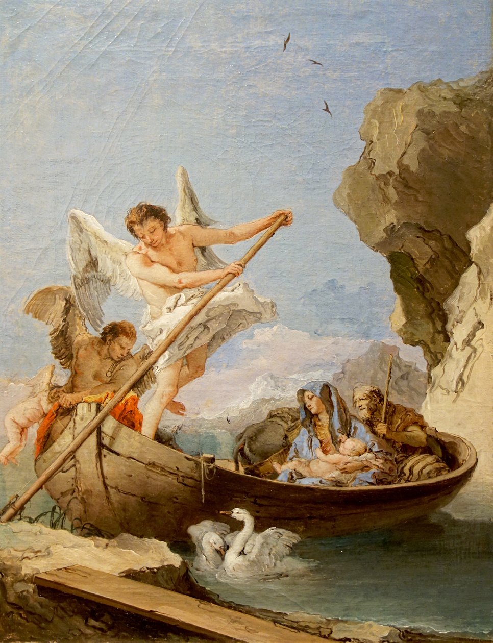 Portugali: Pako Egyptiin Lento Egyptissä tekijältä Giovanni Battista Tiepolo