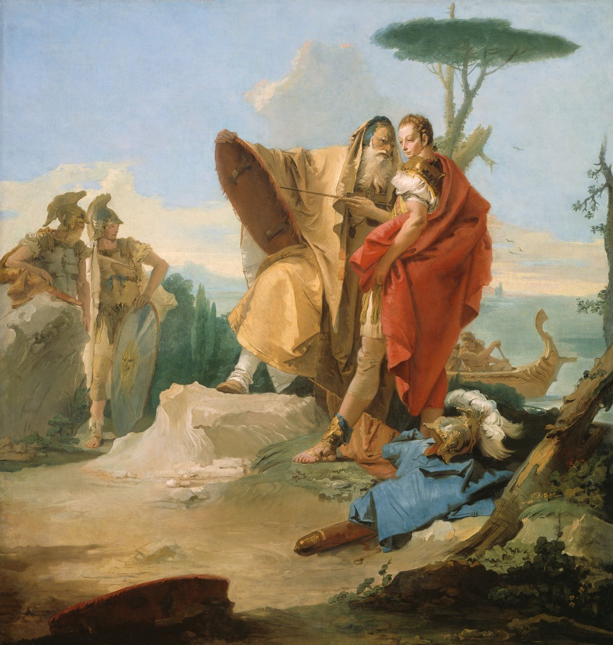 Rinaldo ja Ascalonin maagi, tekijältä Giovanni Battista Tiepolo