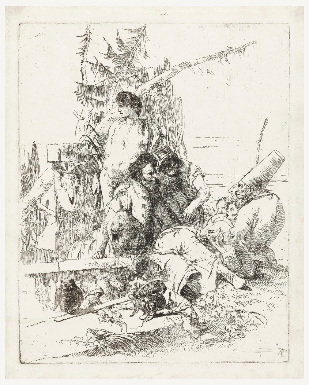 Fantasia vitsejä tekijältä Giovanni Battista Tiepolo
