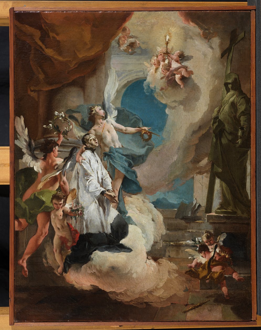 Huonekalut ja erilaiset esineet 1100- ja 1300-luvuilta tekijältä Giovanni Battista Tiepolo