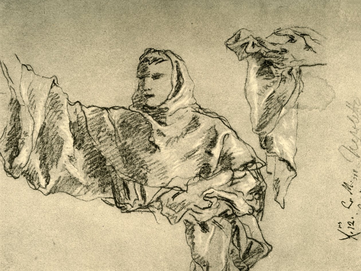 Pyhä Antonius Padovalainen, c1755, 1928 tekijältä Giovanni Battista Tiepolo