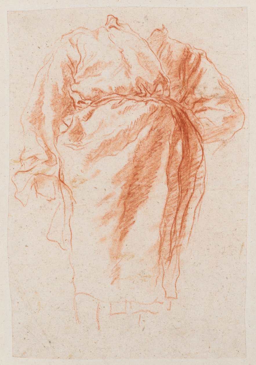 Studie einer drapierten Figur tekijältä Giovanni Battista Tiepolo