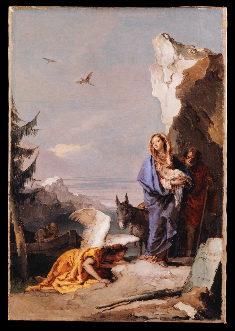 Pako Egyptiin tekijältä Giovanni Battista Tiepolo