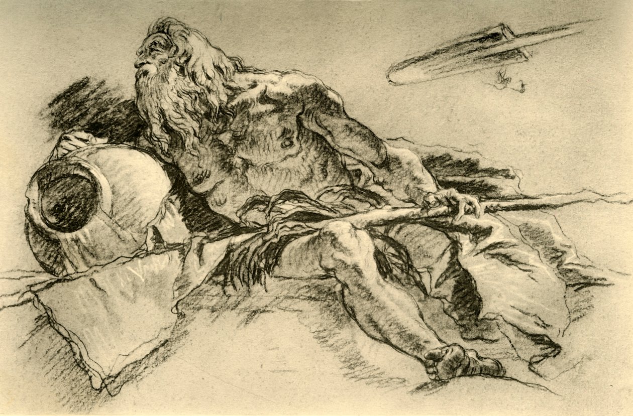 Niili, 1752, 1928 tekijältä Giovanni Battista Tiepolo