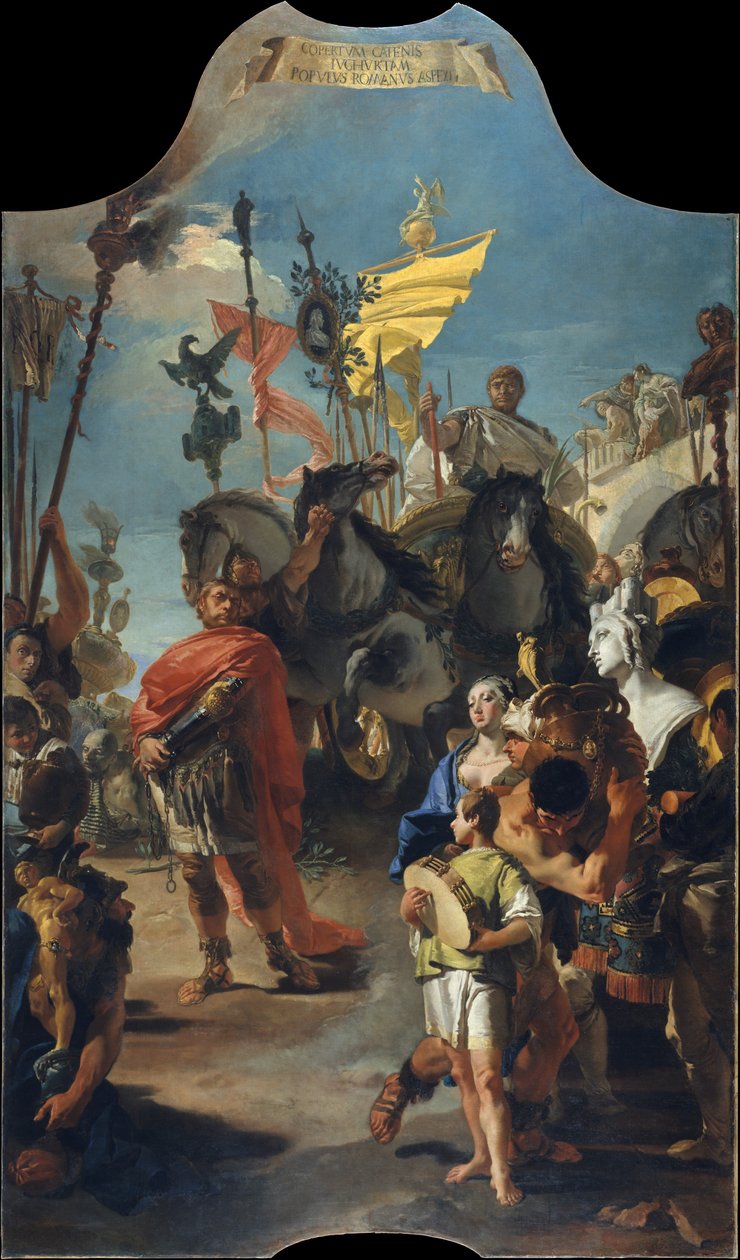 Mariuksen triumfi tekijältä Giovanni Battista Tiepolo