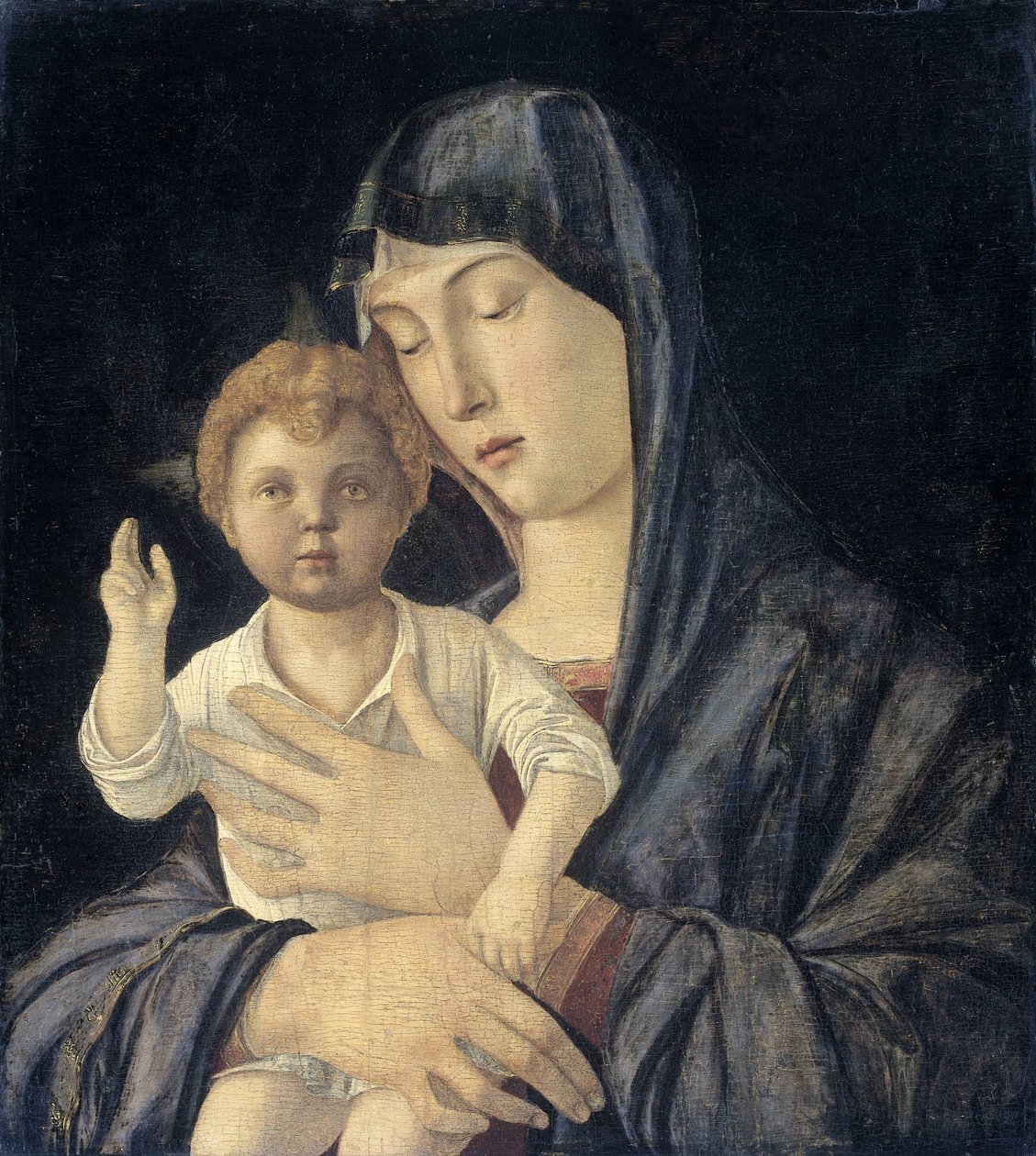 Madonna ja lapsi tekijältä Giovanni Bellini (attributed to)
