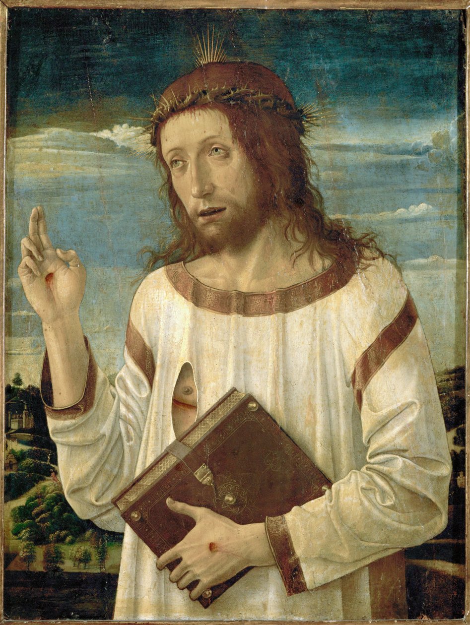 Kristuksen siunaus ... tekijältä Giovanni Bellini