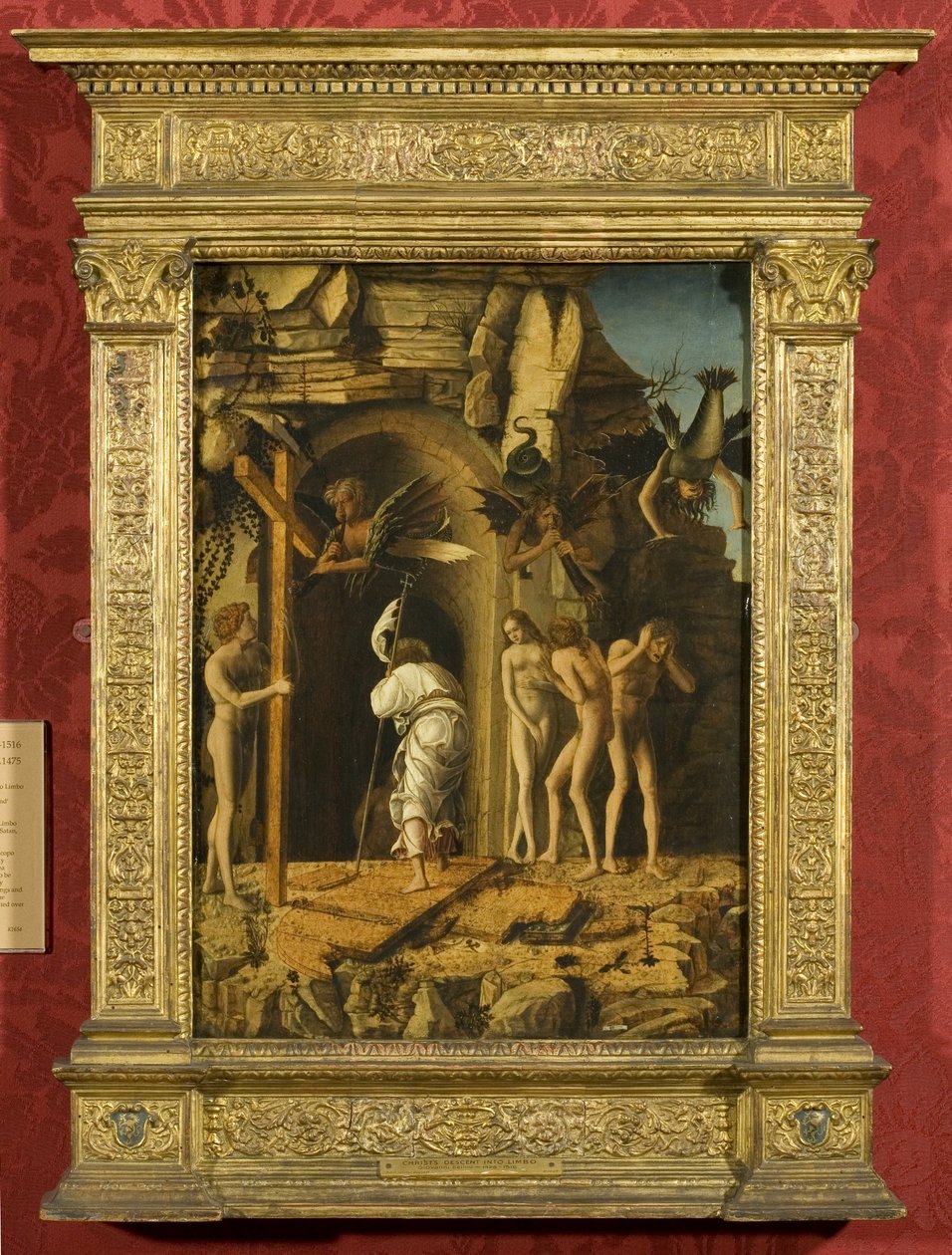 Kristuksen laskeutuminen limboon (öljy pellillä paneelissa) tekijältä Giovanni Bellini