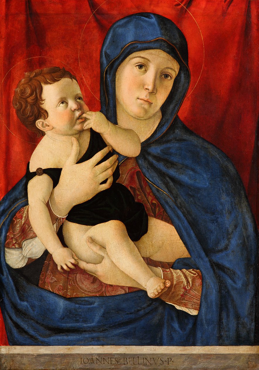 Saksa: Maria mit dem Kind Madonna ja lapsi tekijältä Giovanni Bellini