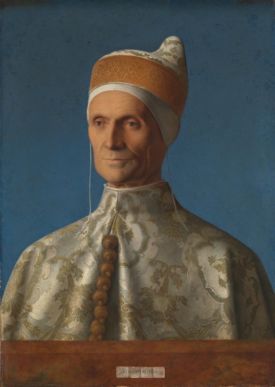 Italian kieli: Dogen Leonardo Loredanin muotokuva Dogen Leonardo Loredanin muotokuva tekijältä Giovanni Bellini