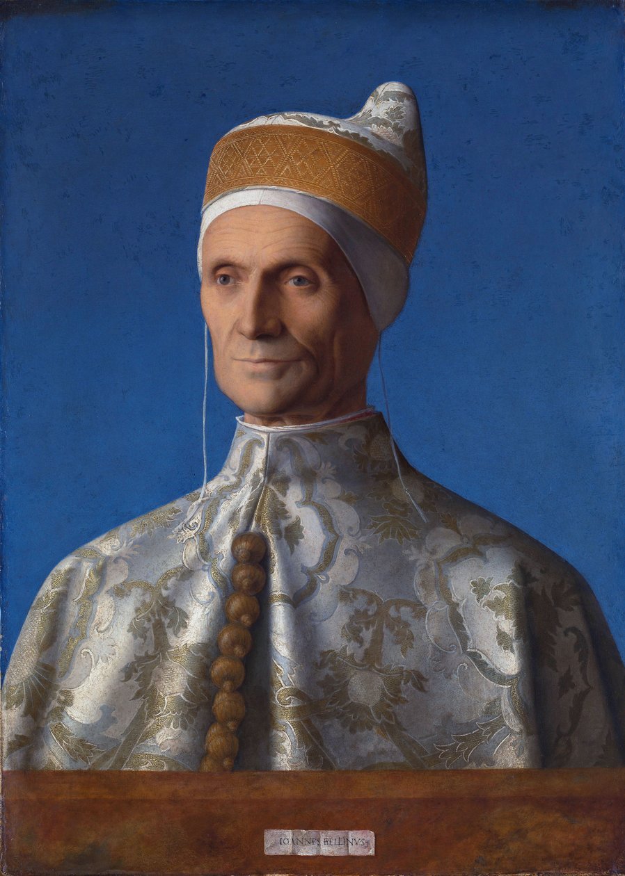 Italian kieli: Dogen Leonardo Loredanin muotokuva Dogen Leonardo Loredanin muotokuva tekijältä Giovanni Bellini
