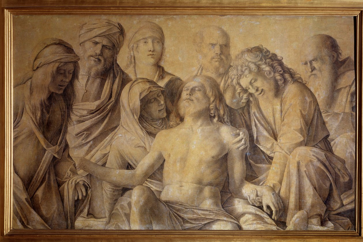 Valitus Kristuksen kuolemasta (Tempera tekijältä Giovanni Bellini