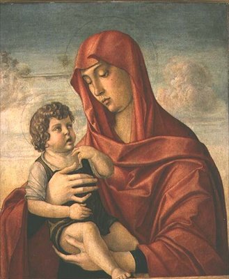 Madonna at Bata (panel)finn tekijältä Giovanni Bellini
