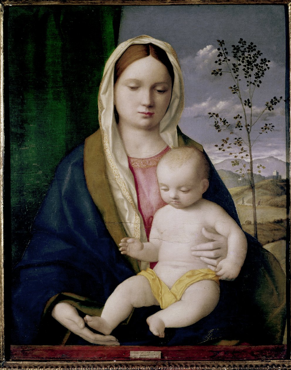 Madonna ja lapsi tekijältä Giovanni Bellini
