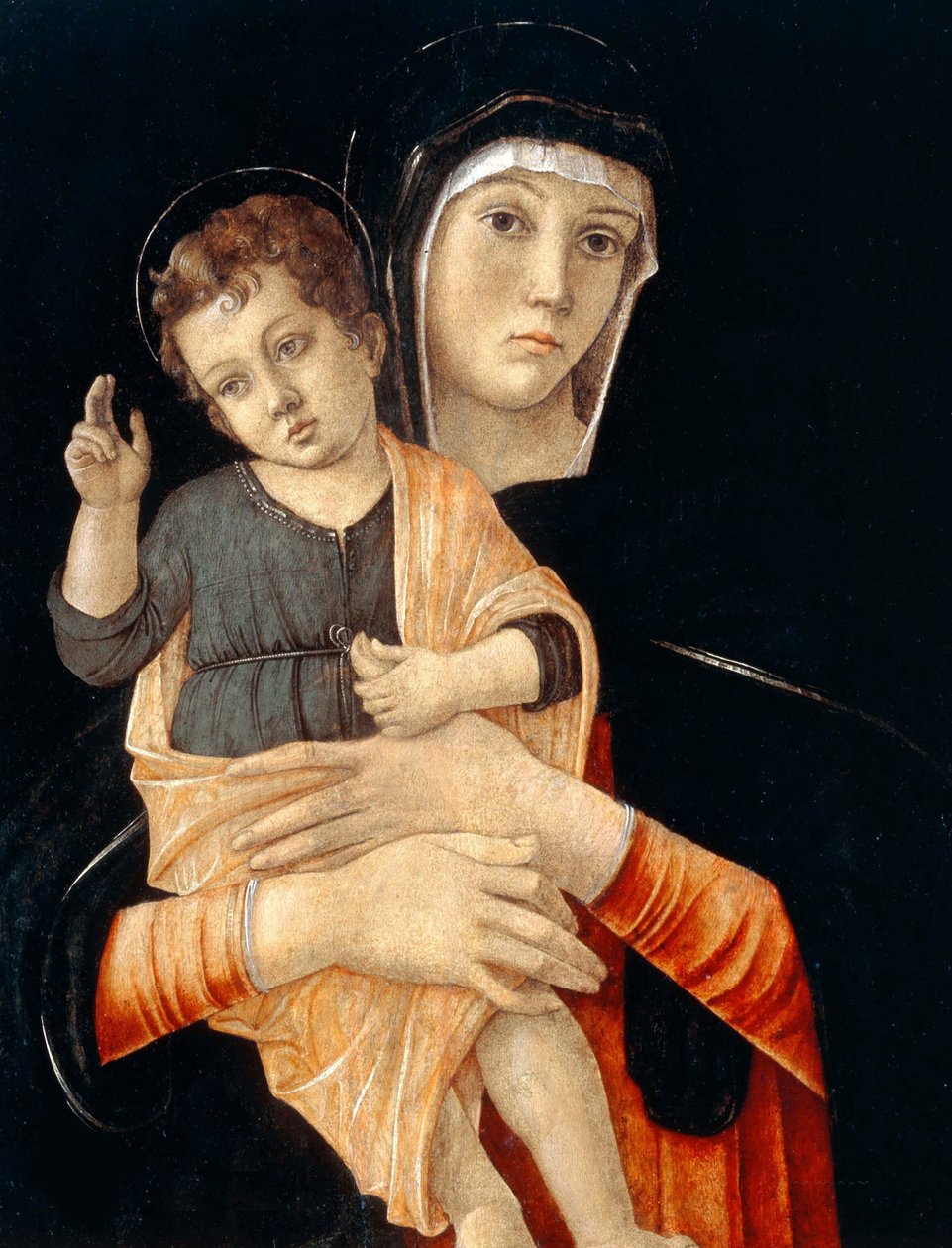 Madonna ja lapsi, 1475-1480. tekijältä Giovanni Bellini