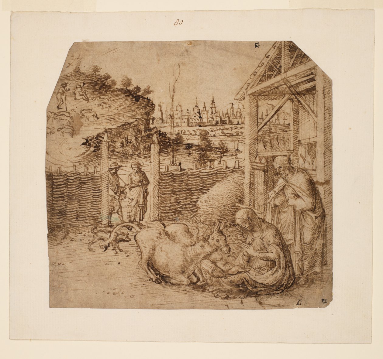Syntymä, noin 1480 tekijältä Giovanni Bellini