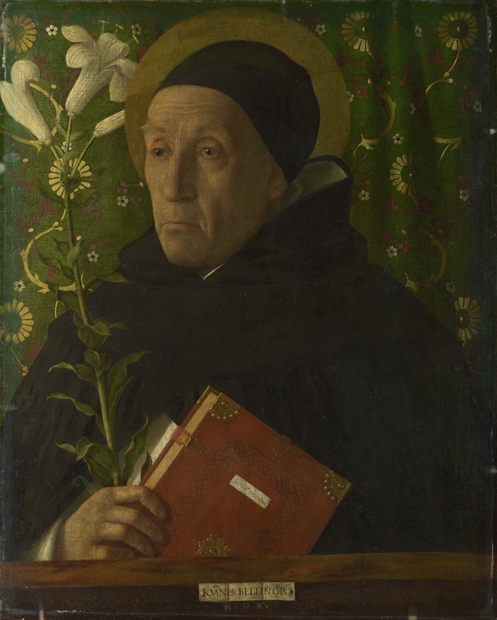 Muotokuva Fra Teodorosta Urbinosta pyhänä Dominicina, 1515 tekijältä Giovanni Bellini