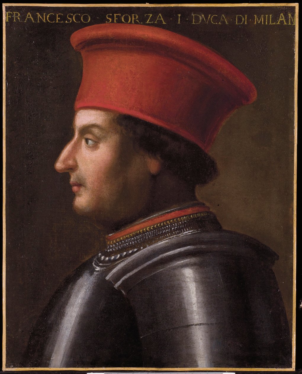 Francesco Sforzan muotokuva tekijältä Giovanni Bellini