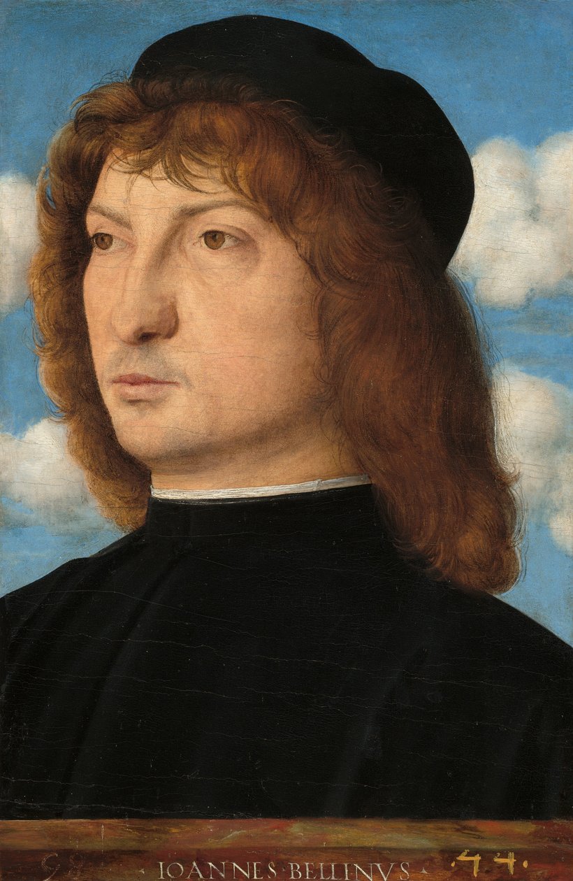 Venetsialaisen herrasmiehen muotokuva tekijältä Giovanni Bellini
