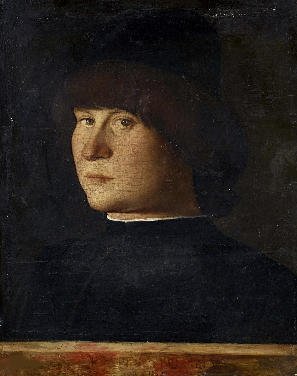 Nuoren miehen muotokuva, n. 1500-1510. tekijältä Giovanni Bellini