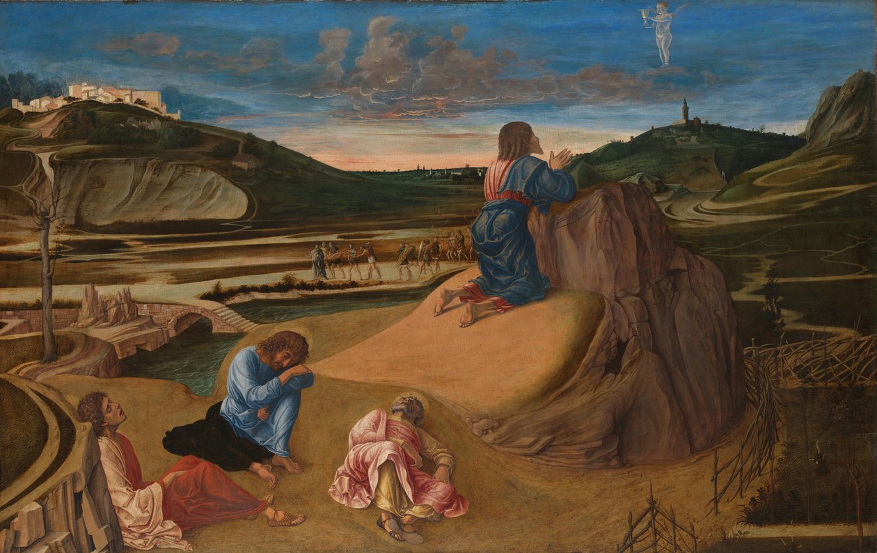 Agonia puutarhassa tekijältä Giovanni Bellini