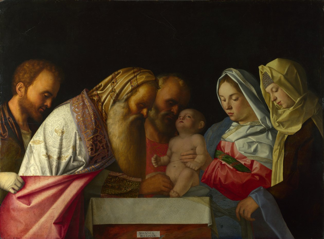 Ympärileikkaus, c. 1500 tekijältä Giovanni Bellini