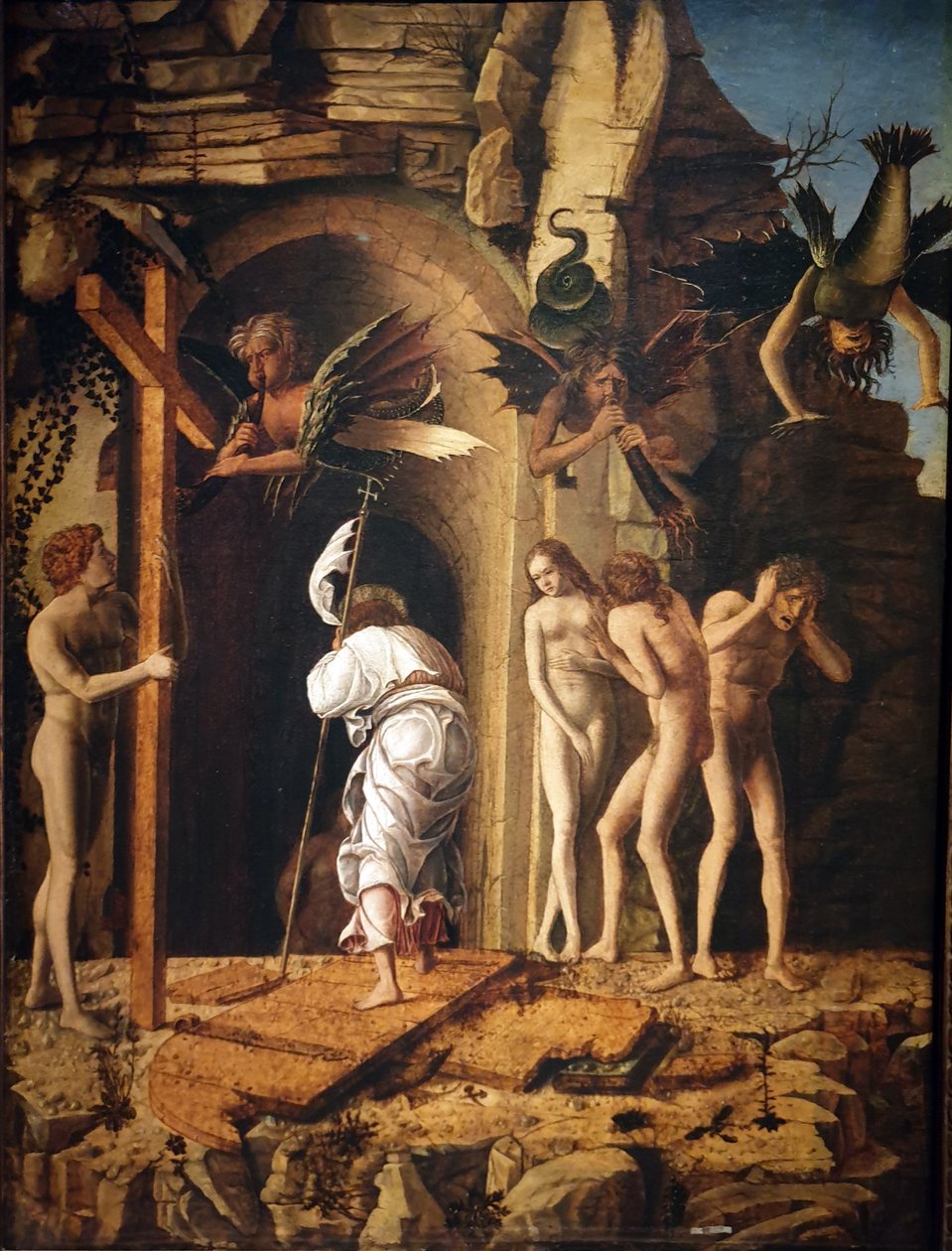 Kristuksen laskeutuminen Limboon tekijältä Giovanni Bellini