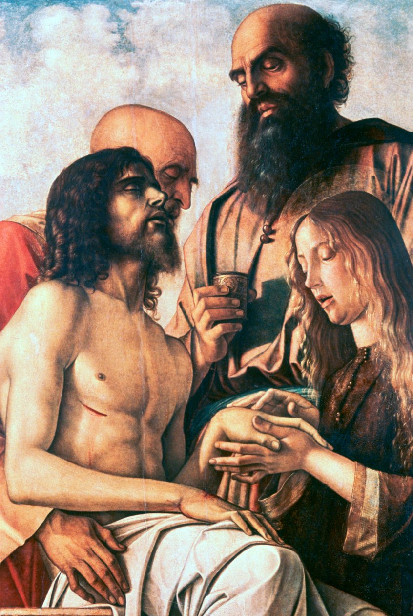 The Tombment, c1450-1516 tekijältä Giovanni Bellini