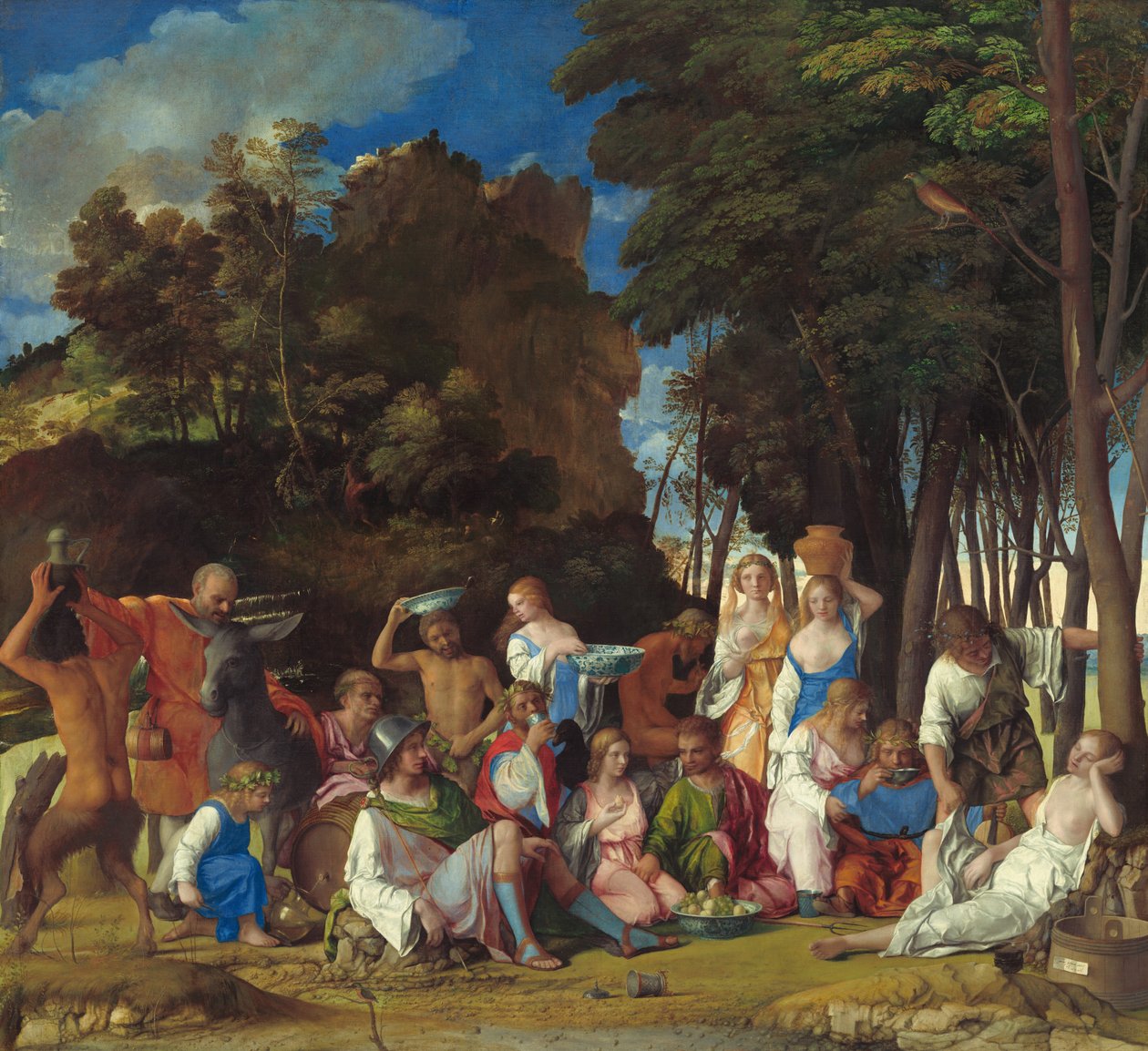 Jumalten juhla, 15141529. tekijältä Giovanni Bellini