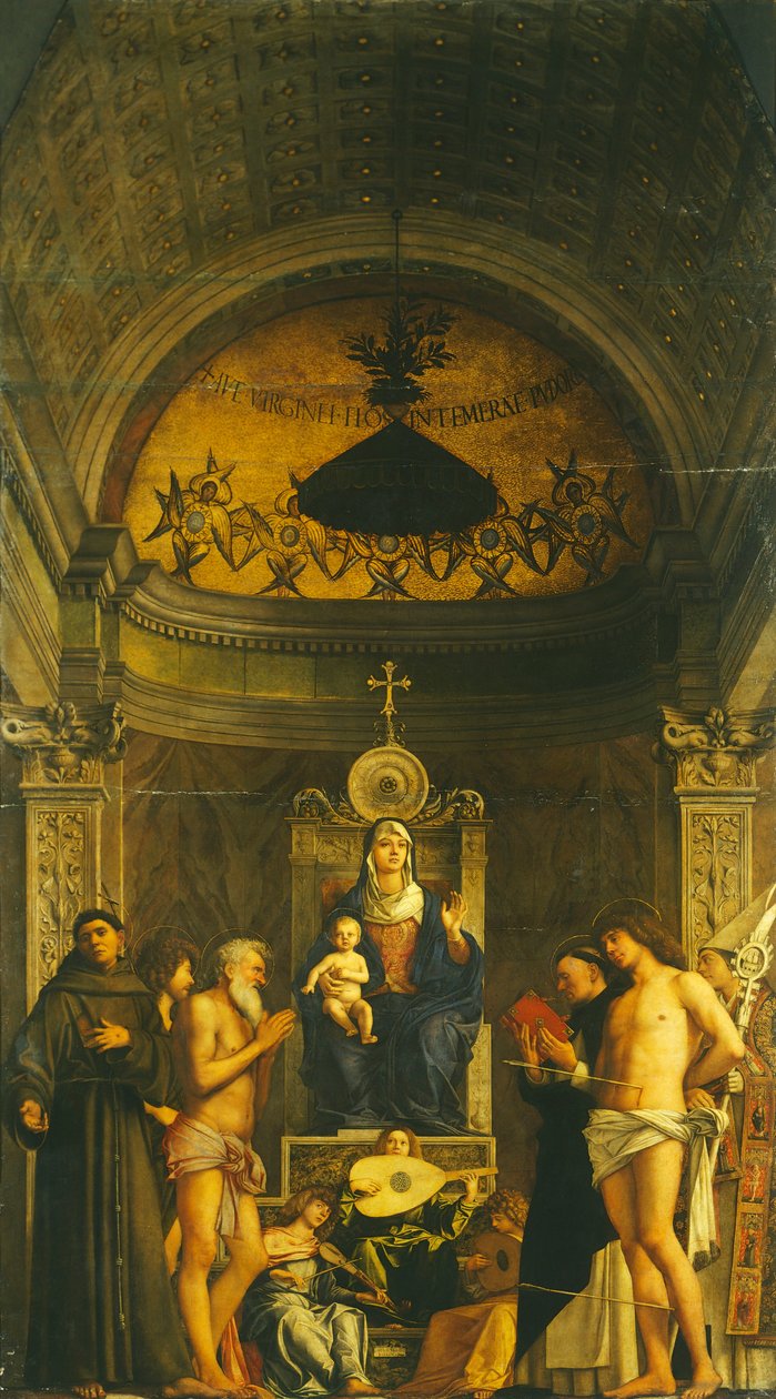 San Giobben alttaritaulu tekijältä Giovanni Bellini