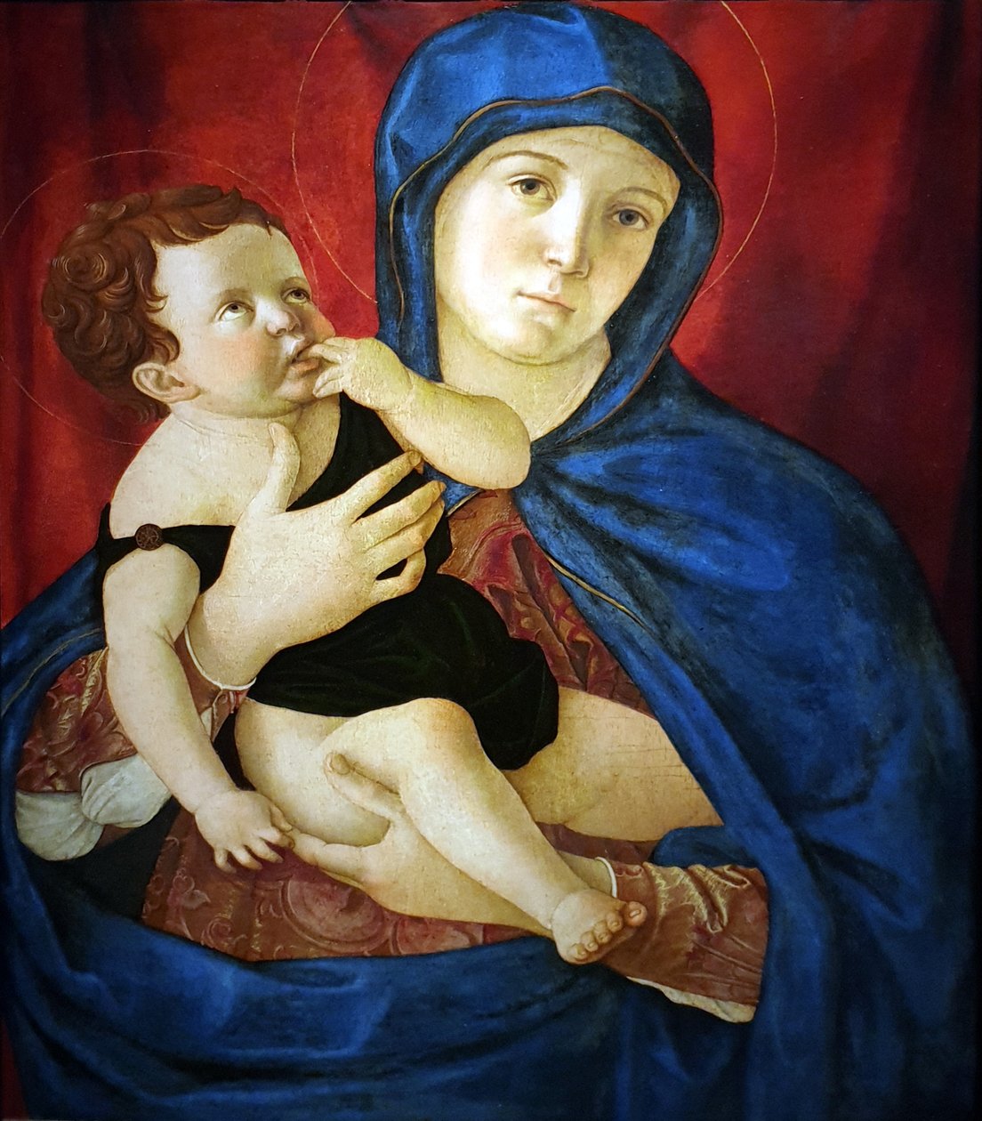 Neitsyt ja lapsi tekijältä Giovanni Bellini
