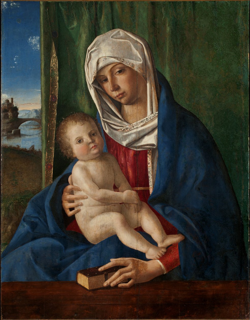 Neitsyt ja lapsi tekijältä Giovanni Bellini