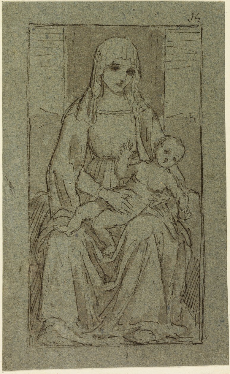 Neitsyt ja lapsi tekijältä Giovanni Bellini