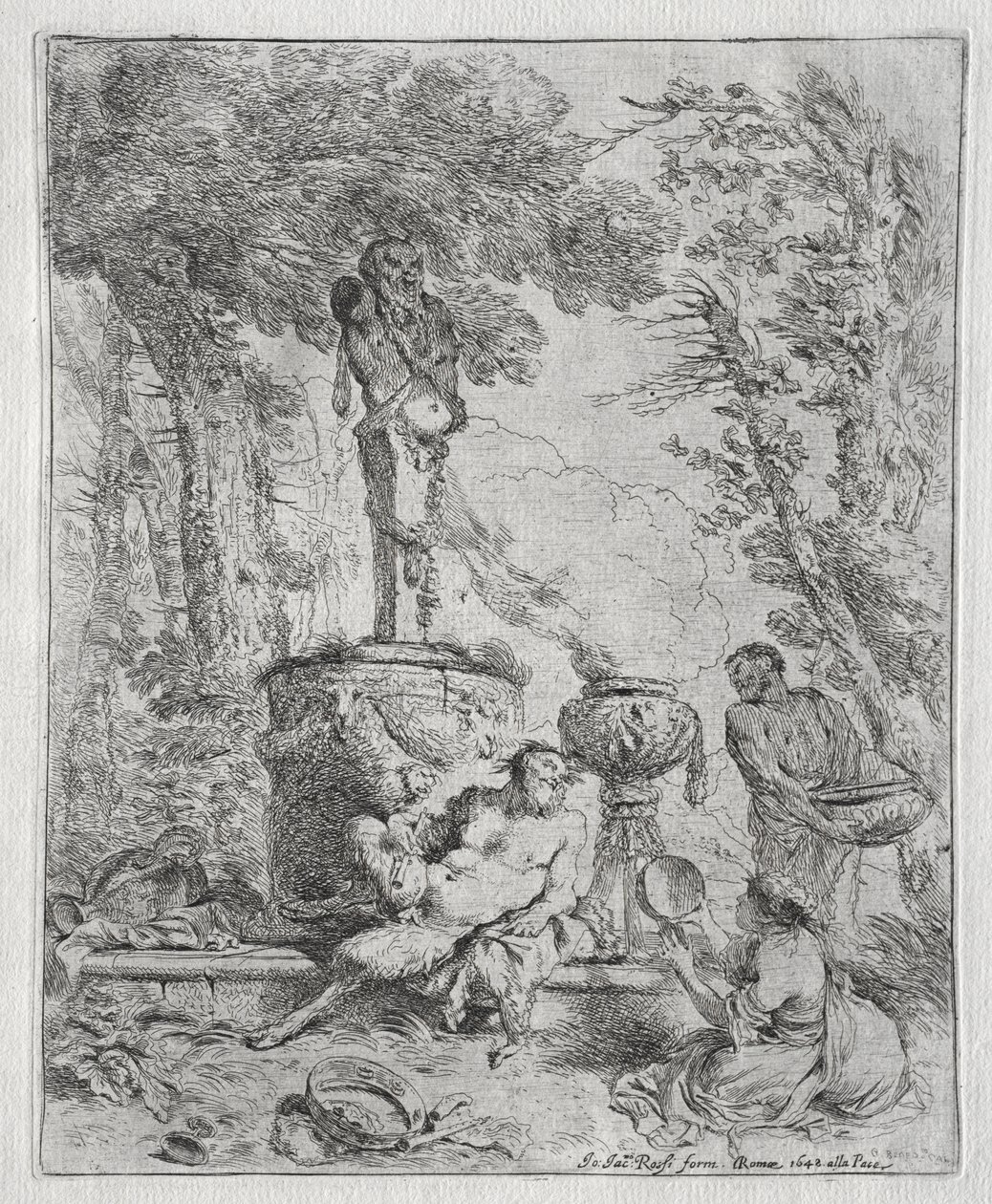 Panin juhla tekijältä Giovanni Benedetto Castiglione