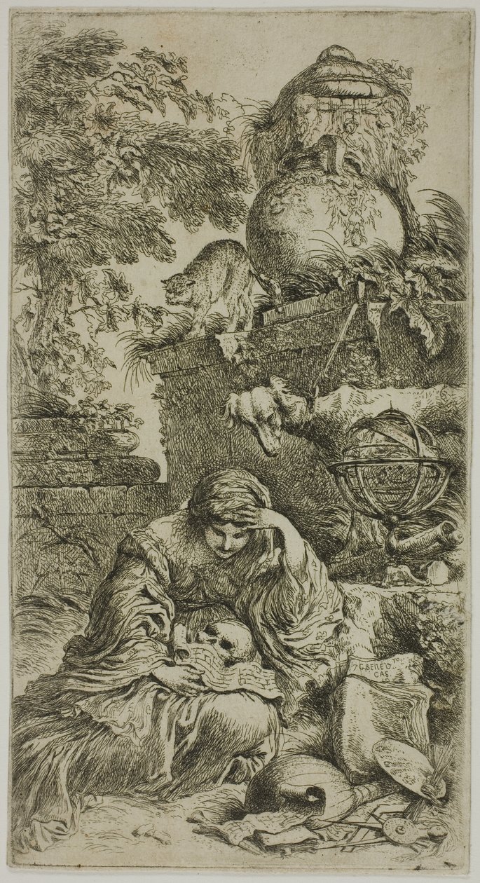 Melankolia tekijältä Giovanni Benedetto Castiglione