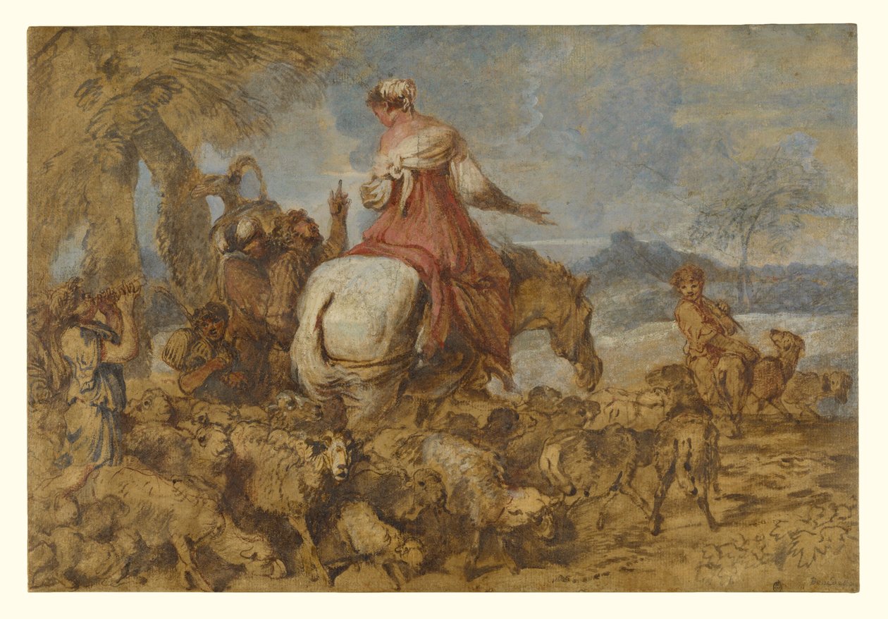 Pastorale Reise tekijältä Giovanni Benedetto Castiglione
