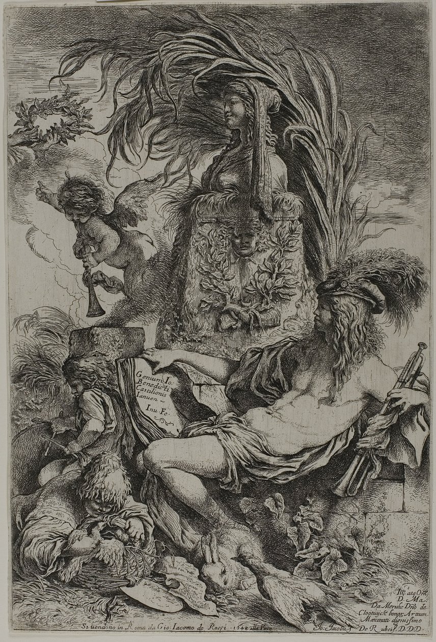Castiglionen nero tekijältä Giovanni Benedetto Castiglione