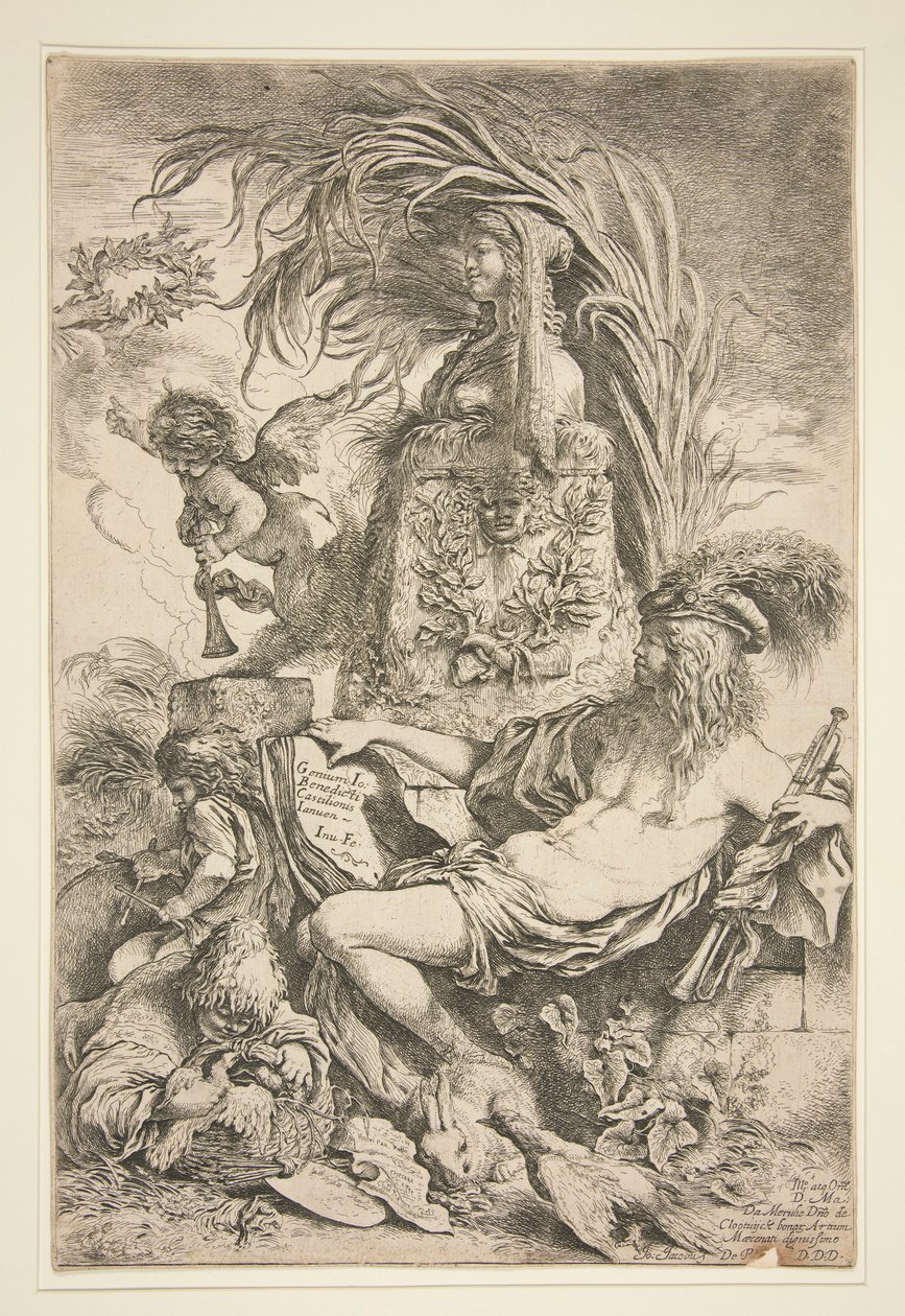 G.B.n nero Castiglione tekijältä Giovanni Benedetto Castiglione