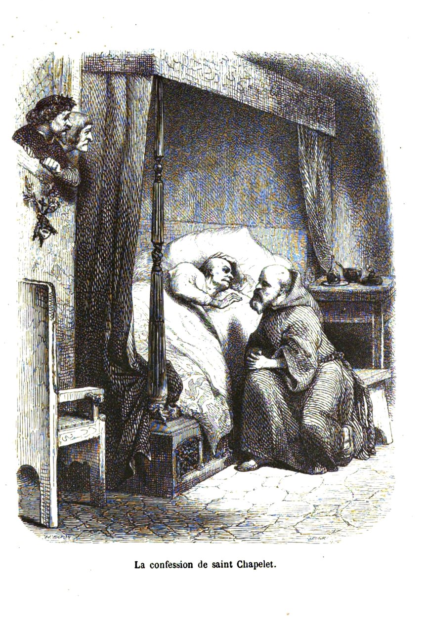 Dekameron - Ensimmäinen päivä, novelli 1 - Pyhän Ruusukaisen tunnustus tekijältä Giovanni Boccaccio
