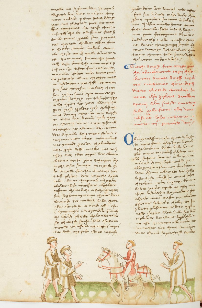 Dekameron, Cecco Angiolieri, joka on otettu varkaaksi , Yhdeksäs päivä, novelli 4. tekijältä Giovanni Boccaccio