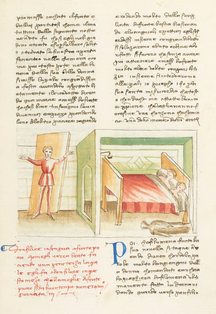 Dekameron, Paratiisin avain - Puccio di Rinieri Felicen väärinkäyttämänä, Kolmas päivä, novelli 4. tekijältä Giovanni Boccaccio