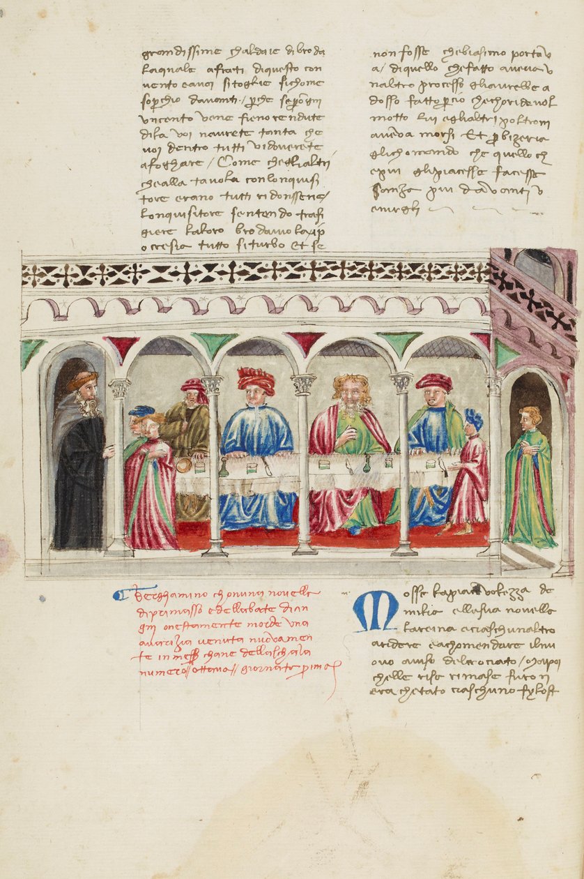 Dekameron, Köyhien huomattava arvokkuus - Hugues Primat et abbé de Cluny, Ensimmäinen päivä, novelli 7 tekijältä Giovanni Boccaccio